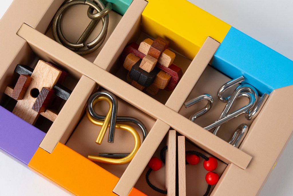 Brain puzzle Set 6 in 1