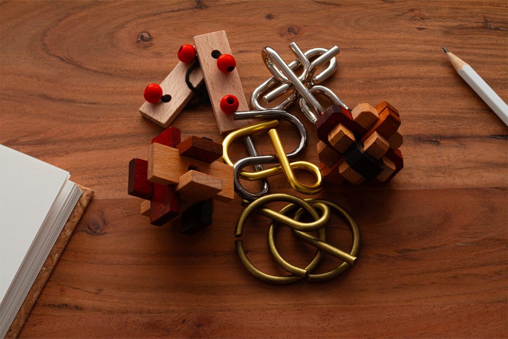 Brain puzzle Set 6 in 1