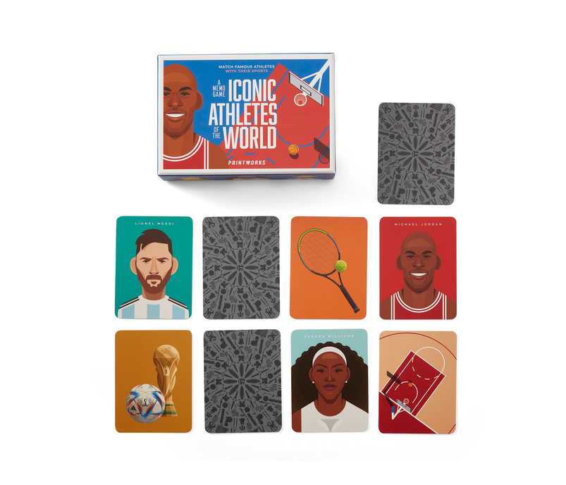 Memo Spel Iconic Athletes