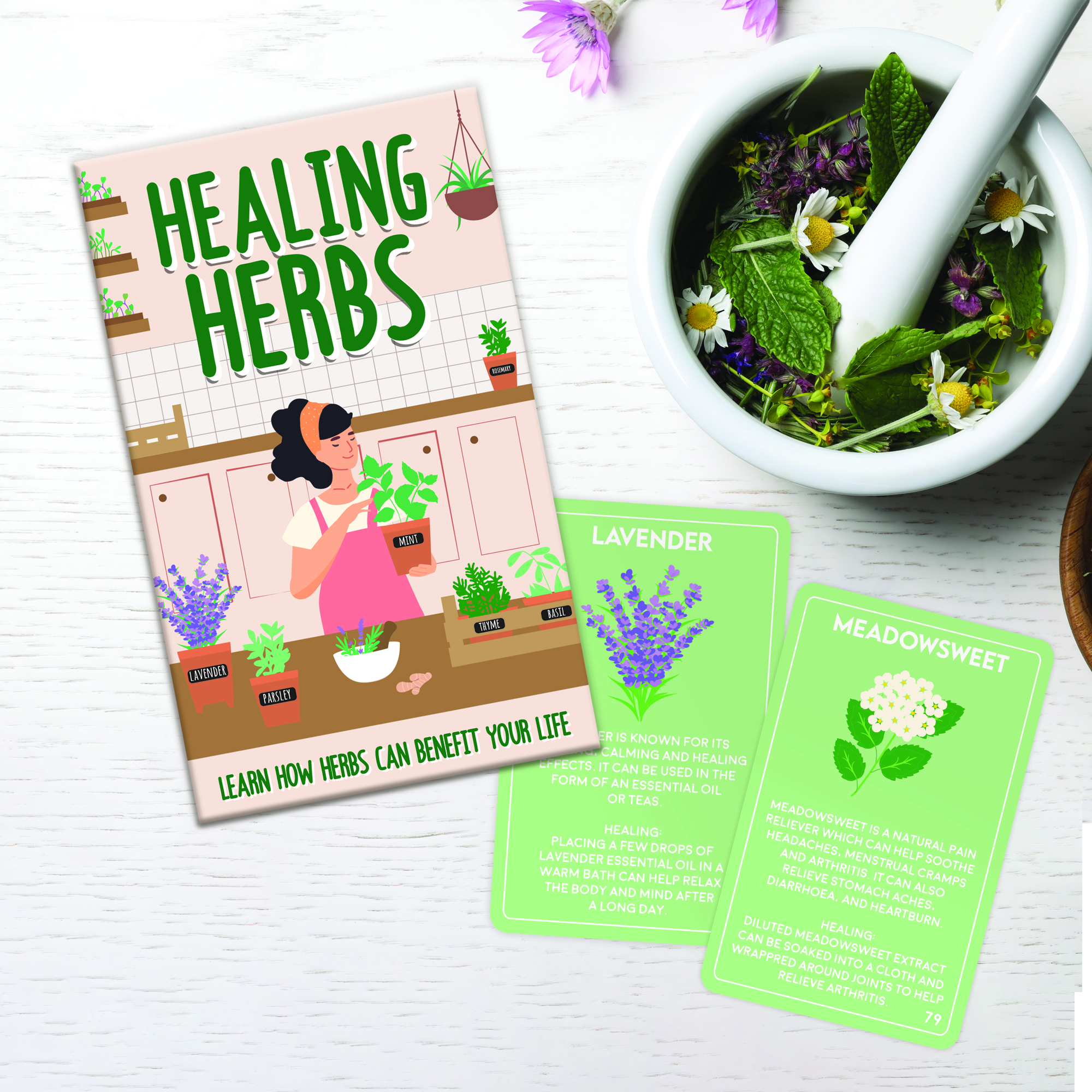 Cards Healing Herbs