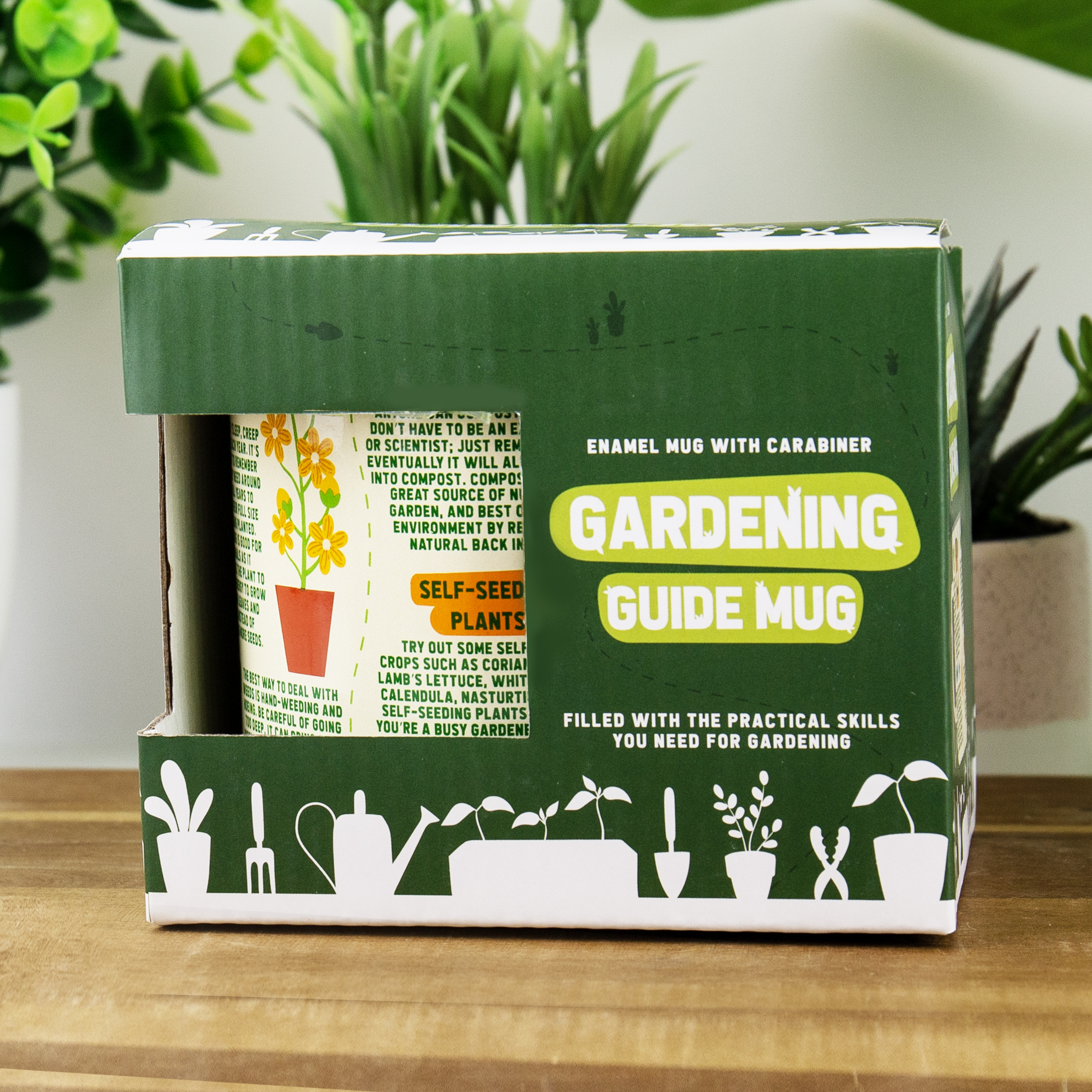 Enamel Mug Gardening Guide