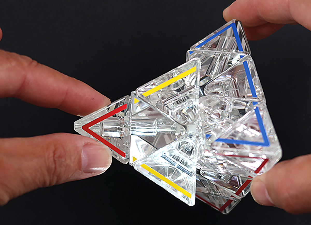 Puzzle Pyraminx Crystal LE