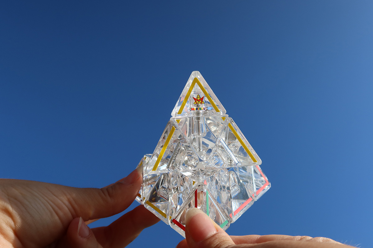Pussel Pyraminx Crystal LE