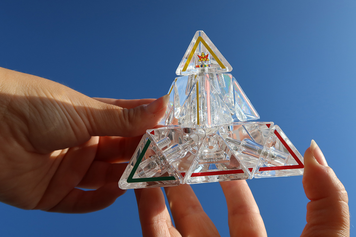 Puzzle Pyraminx Crystal LE