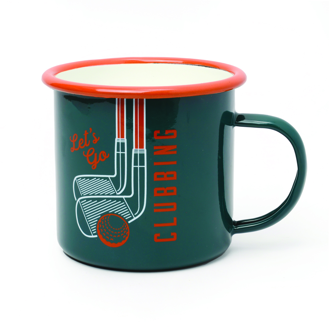 Enamel mug Golf