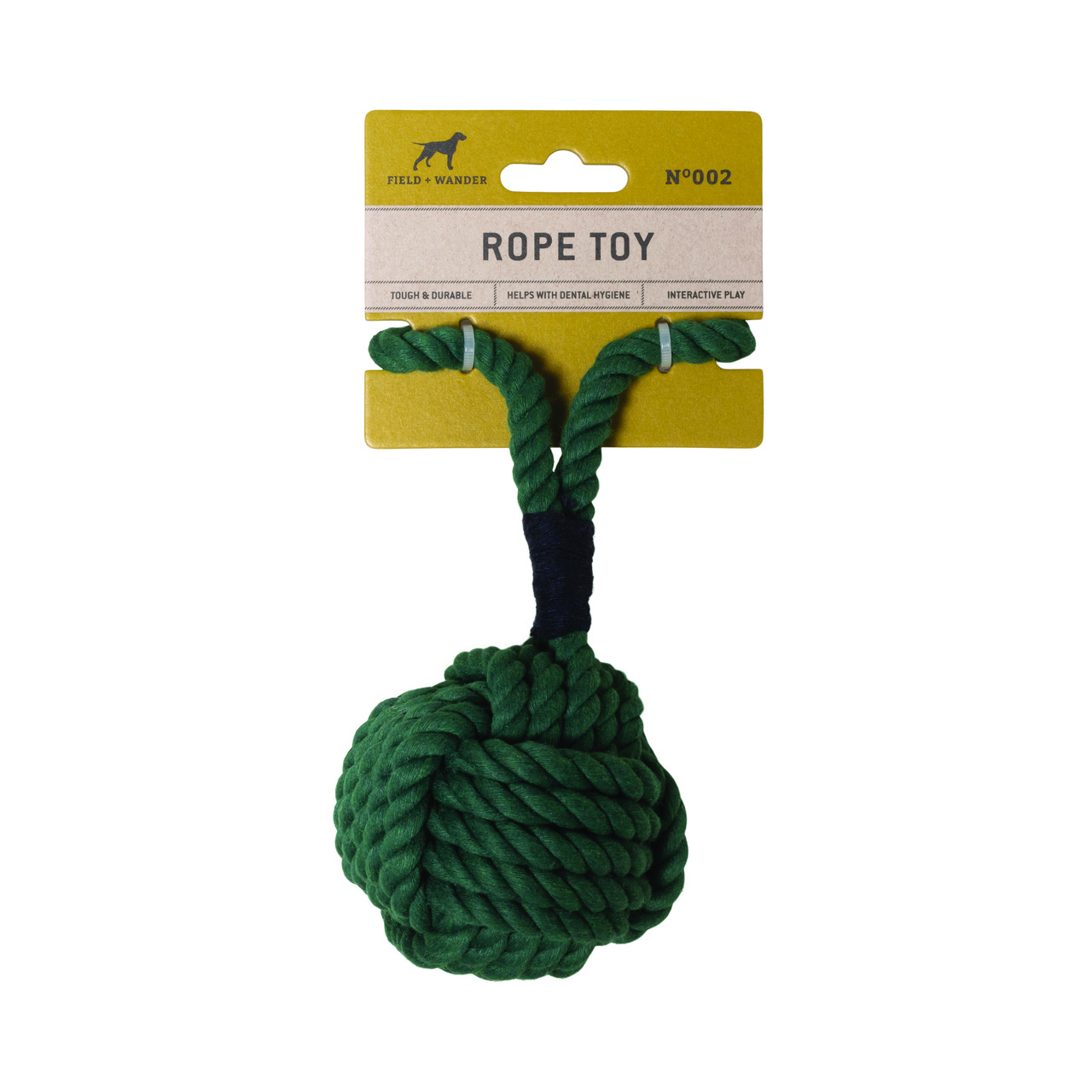 Dog Toy Rope Green