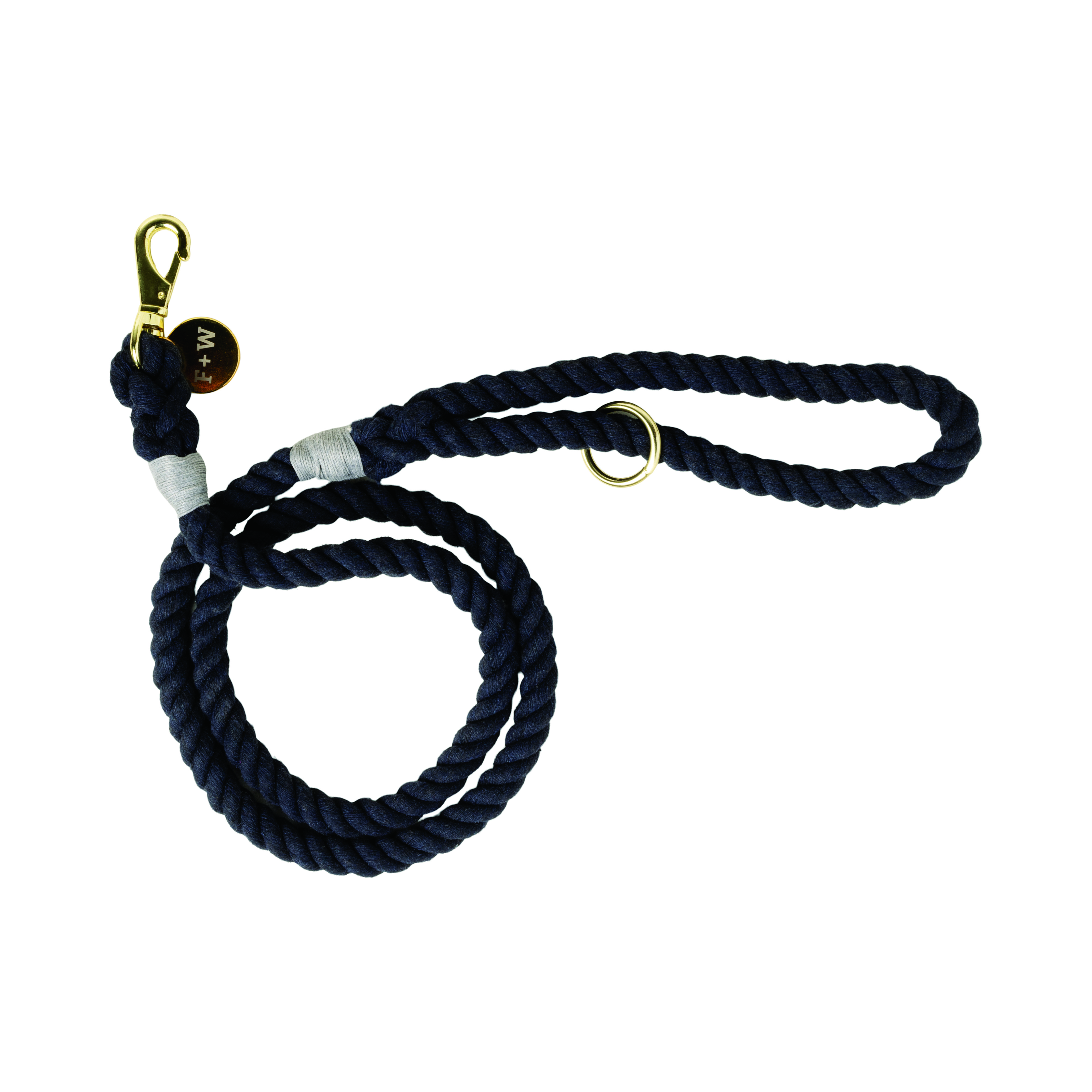 Dog Leash Rope Navy blue