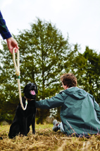 *REA Hundkoppel Rep Naturvit