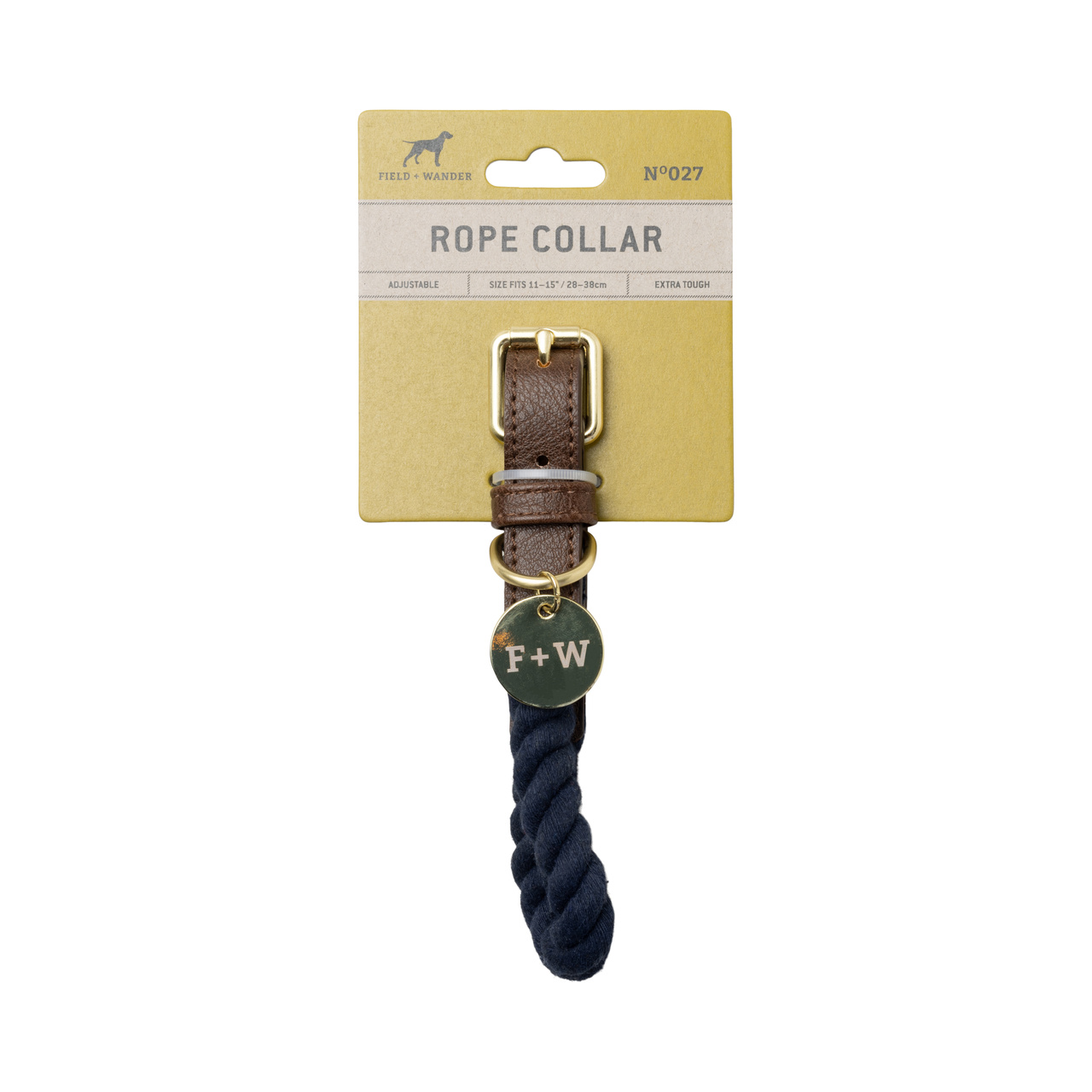 Dog collar (Small) Navy blue