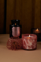 Scented candle Apothecary Noir, Saffron Rose