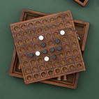 Wooden game Reversi