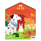 Drawing book with stickers Pets