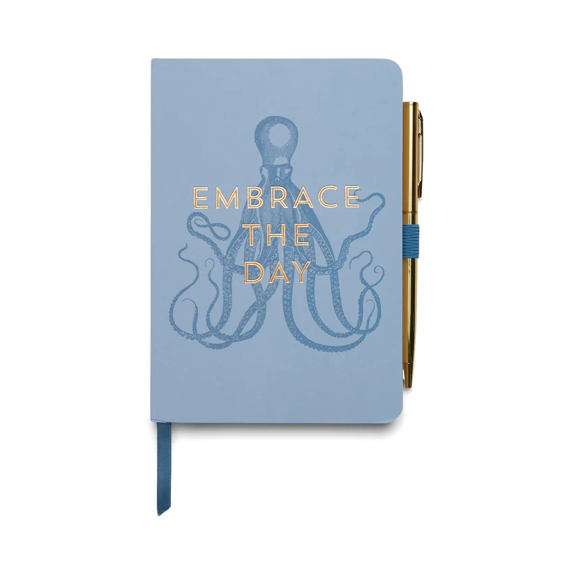 Notebook with pen - Embrace the Day