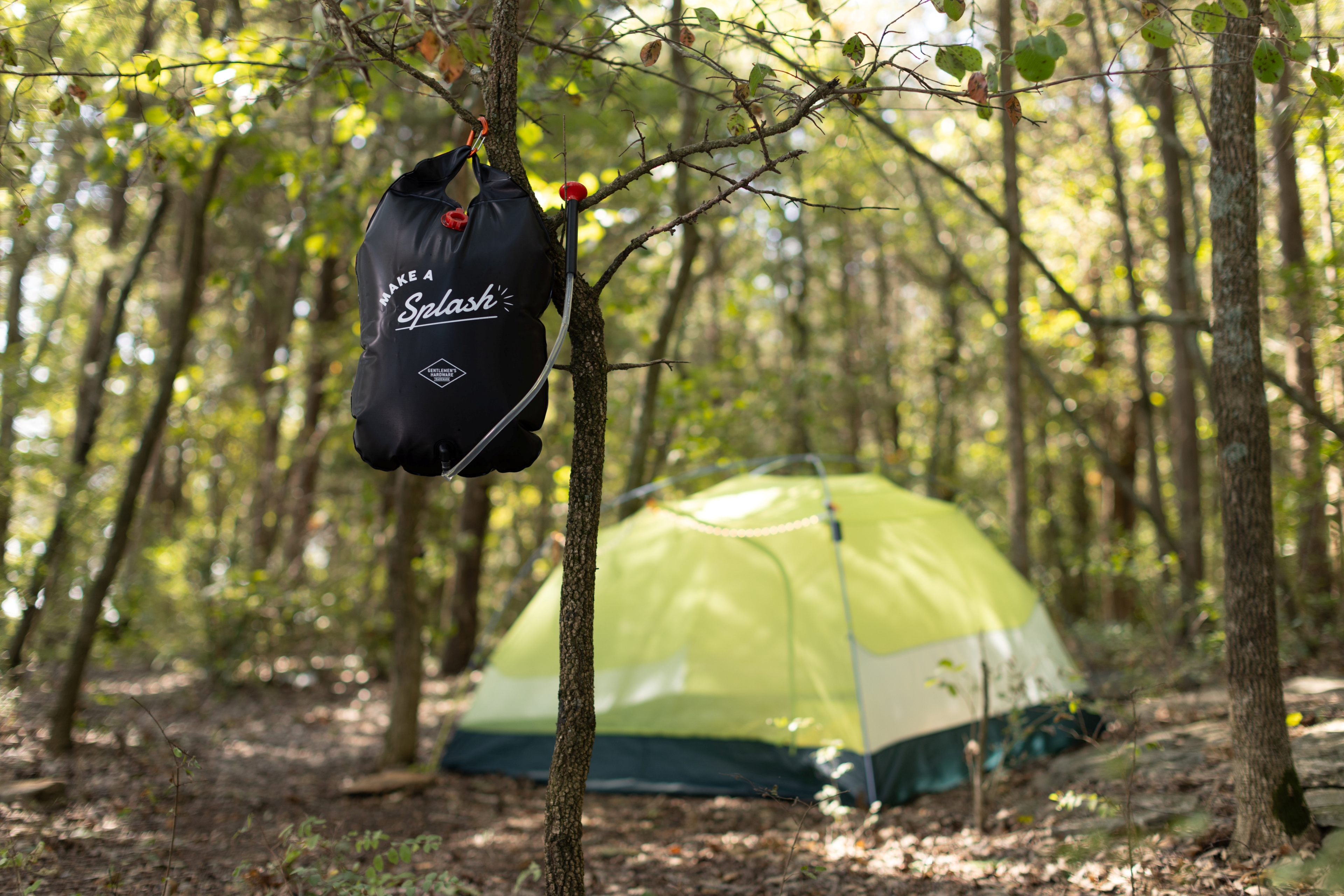 Portable Camping Shower Solar heated