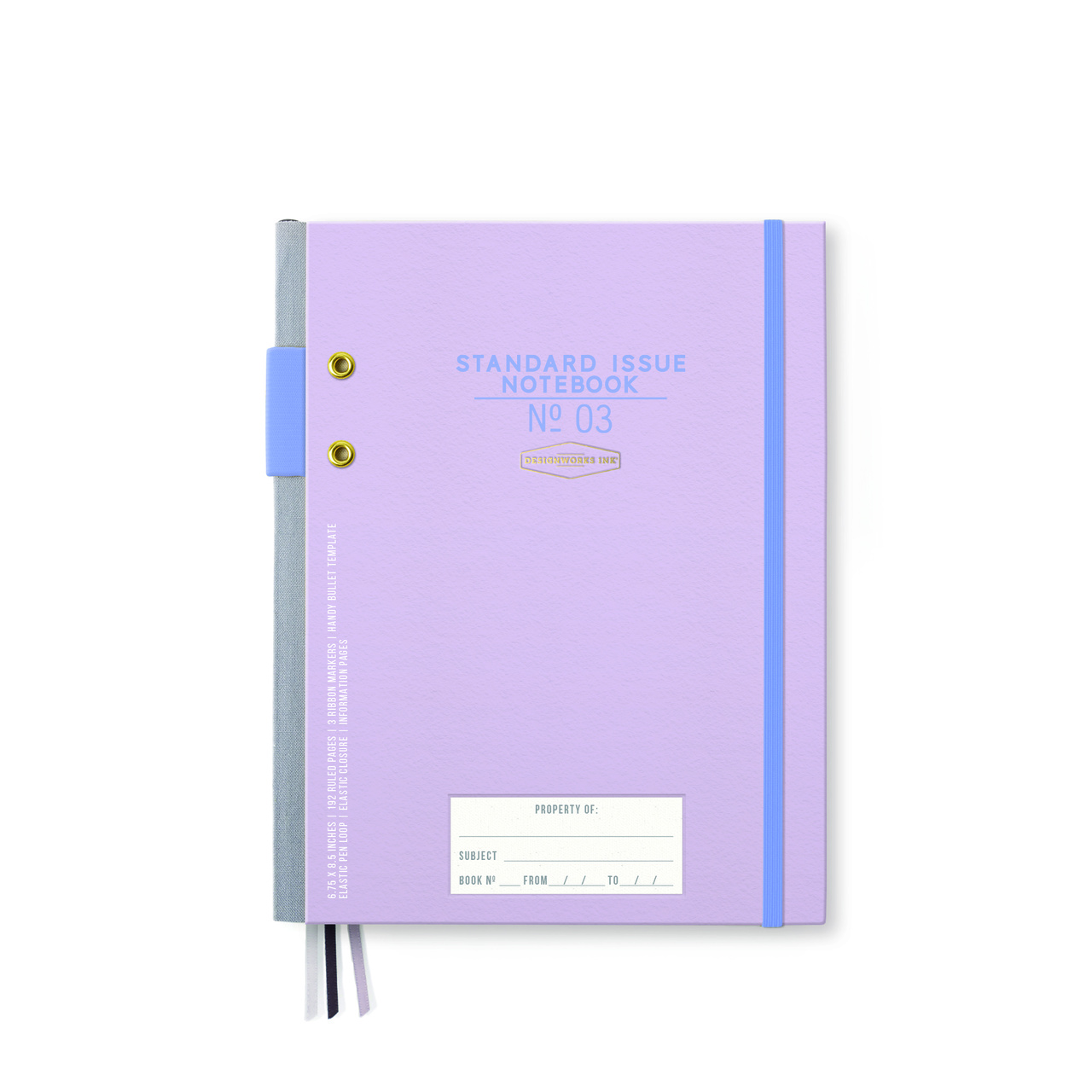 Notebook Standard Issue - Lavender & Purple