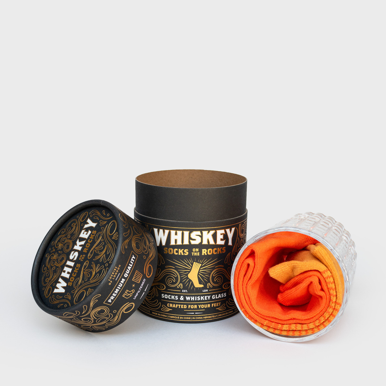 Set for Whiskey Lovers Socks on The Rocks