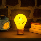 Sladdlös glödlampa Smiley