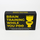 Card Train the Brain on the toilet