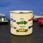 Enamel Mug Cars