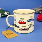 Enamel Mug Cars