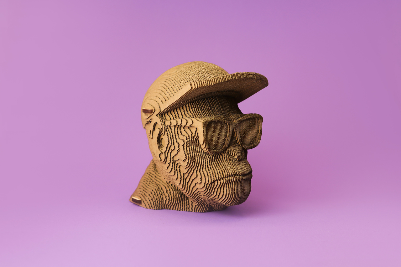 *Cartonic 3D Pussel TRE VISA APOR- Inte se något ont