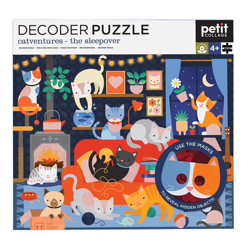 Discovery Puzzle Cats Sleepover