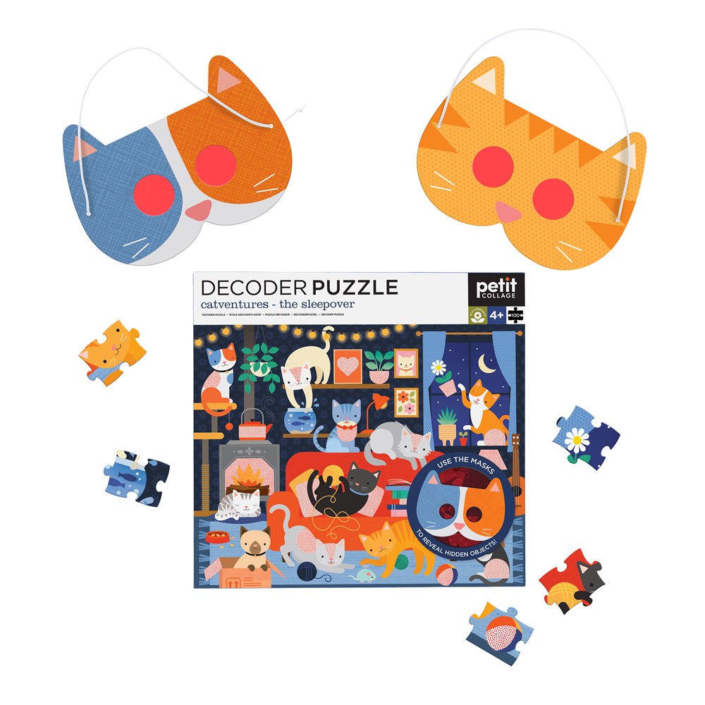 Discovery Puzzle Cats Sleepover