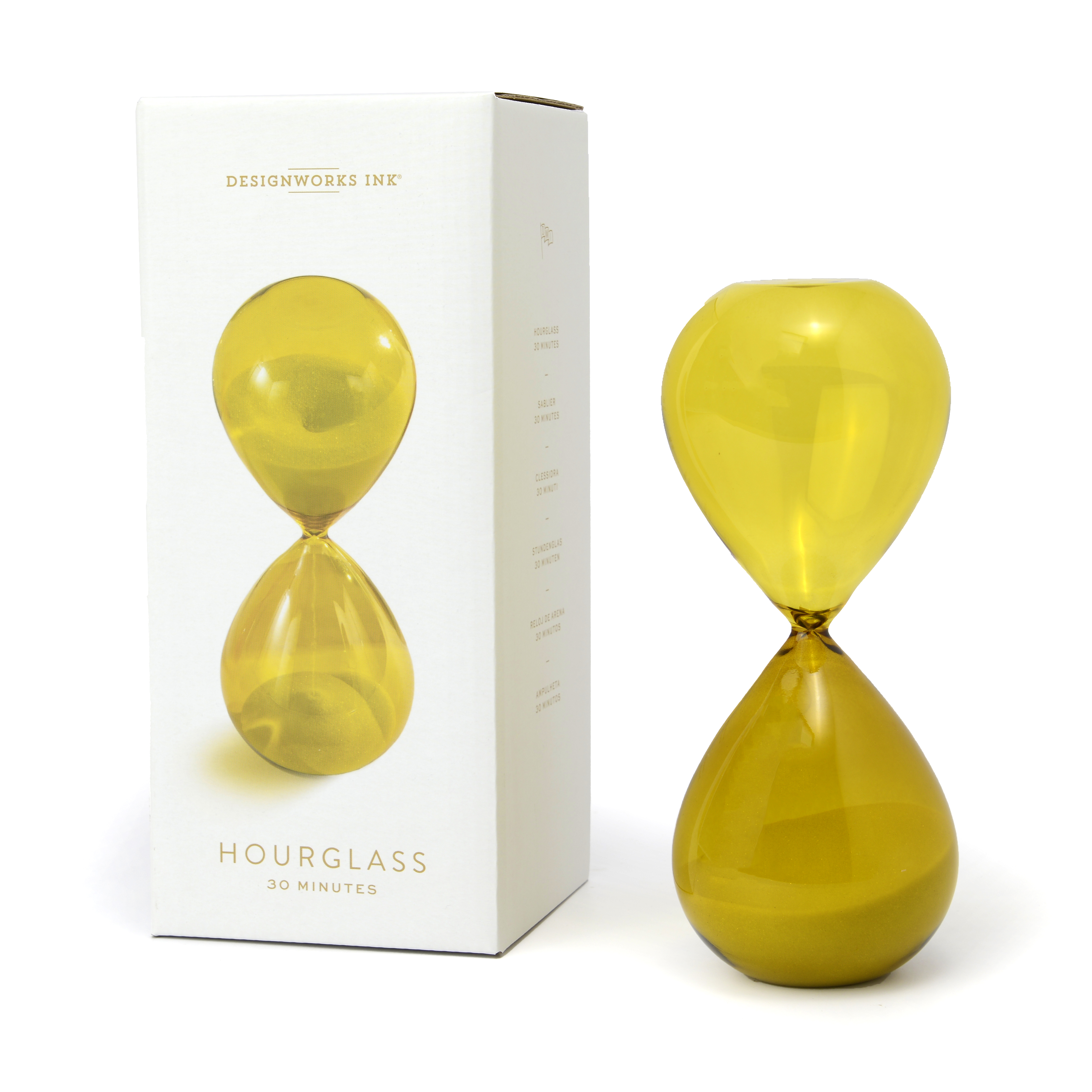Hour glass 30 minutes Chartreuse, in packaging