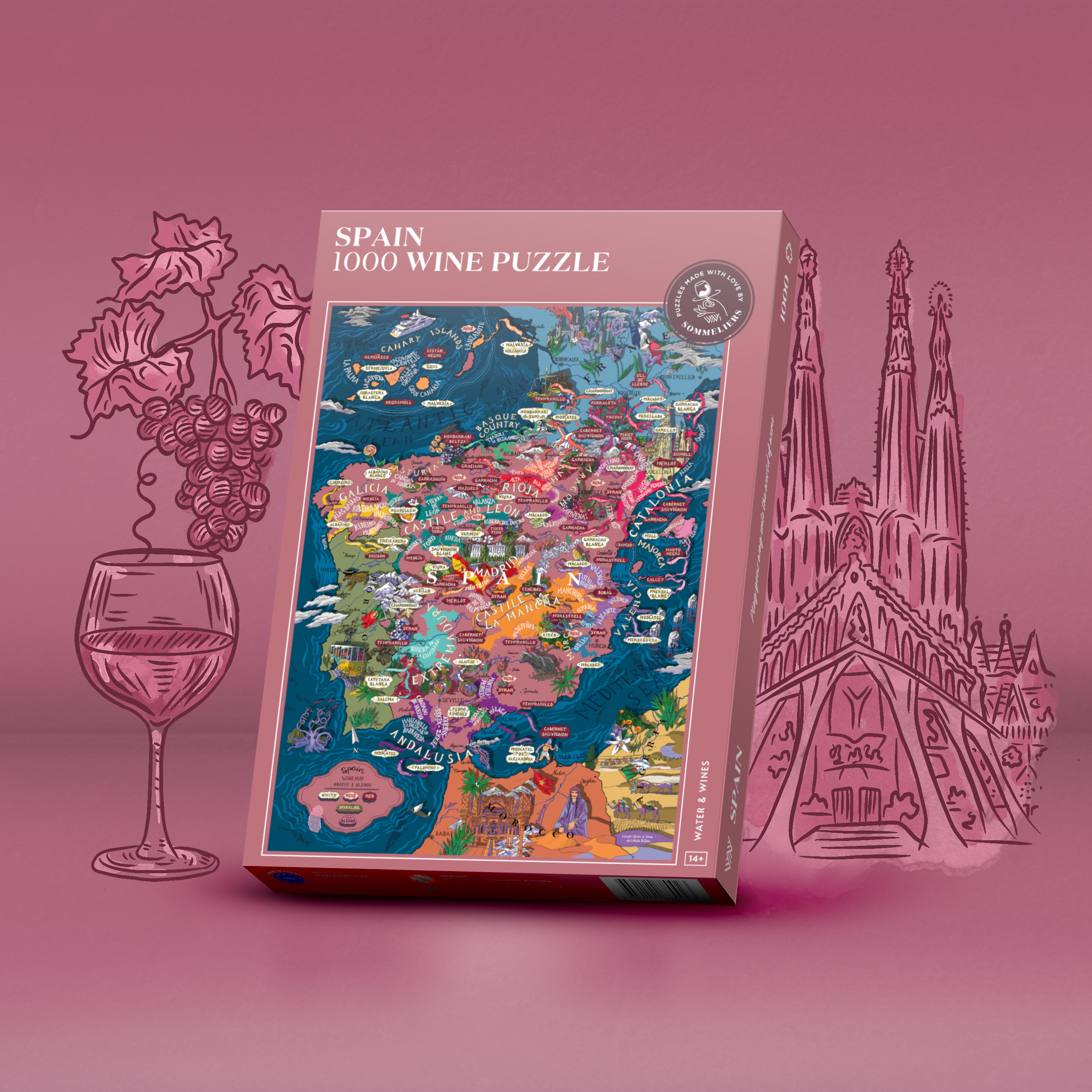 Wine puzzle - Spain