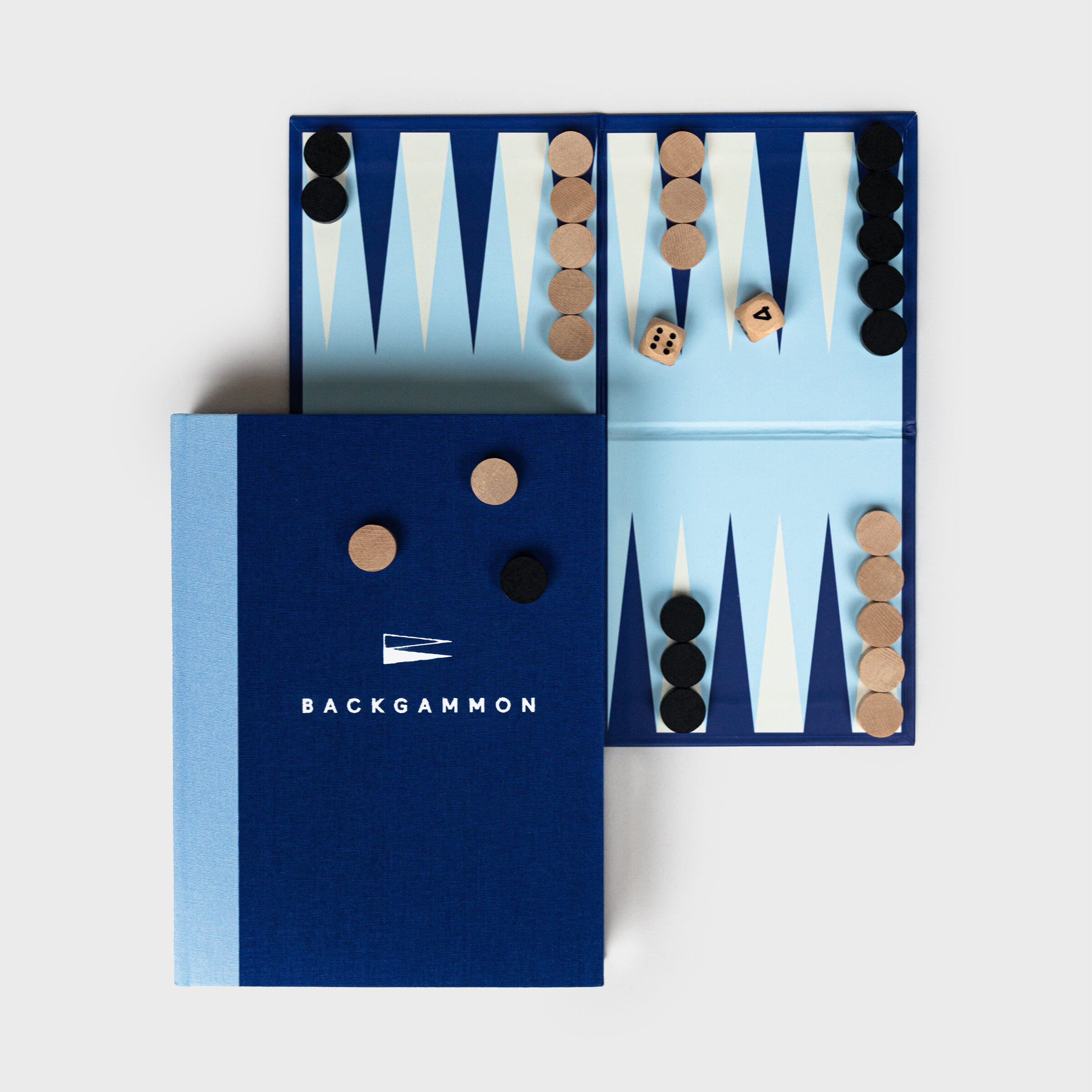 Spel i en Bok - Backgammon