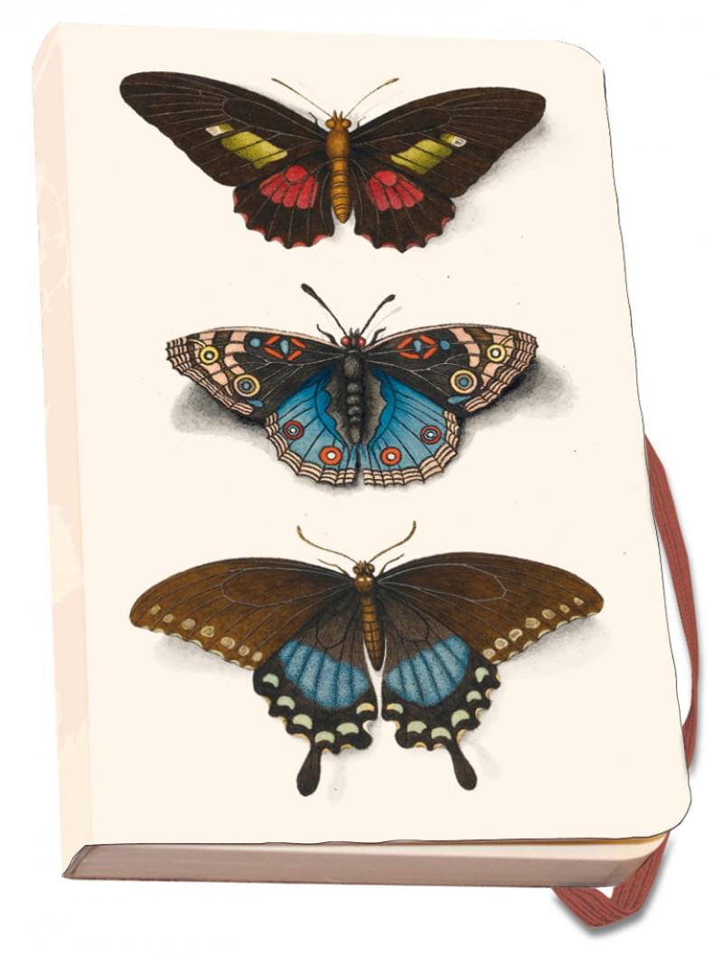 Skrivbok A6 Fjärilar