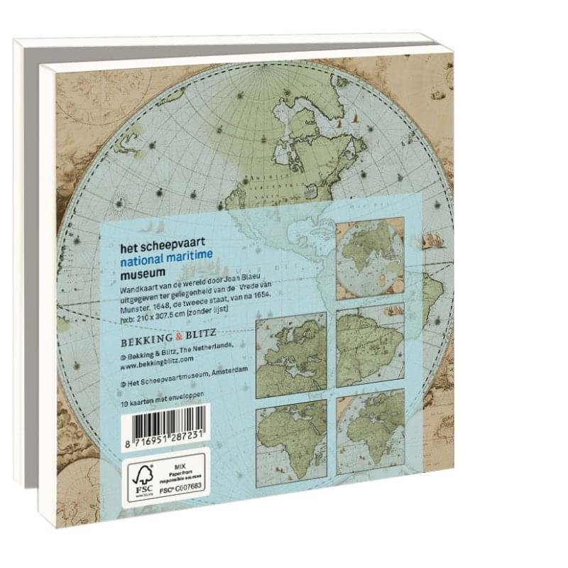 Card set World map