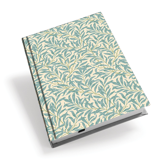 Skrivbok A5 Morris Modern Willow Bough - Turkos