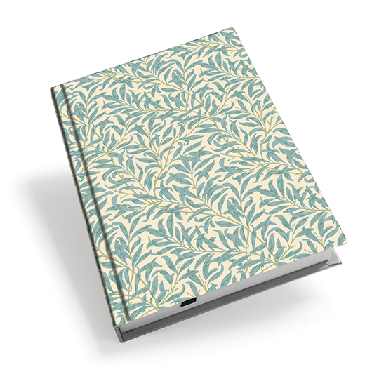 Notebook A5 Morris Modern Willow Bough - Turquoise