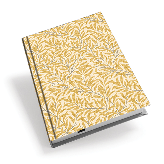 Notebook A5 Morris Modern Willow Bough - Yellow