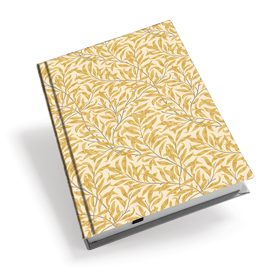 Notebook A6 Morris Modern Willow Bough - Yellow