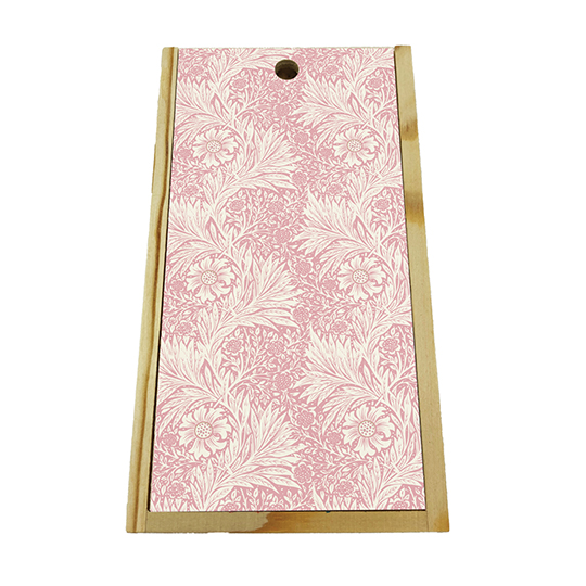 Pencils in Wooden Pencil Case Morris Modern Marigold - Pink