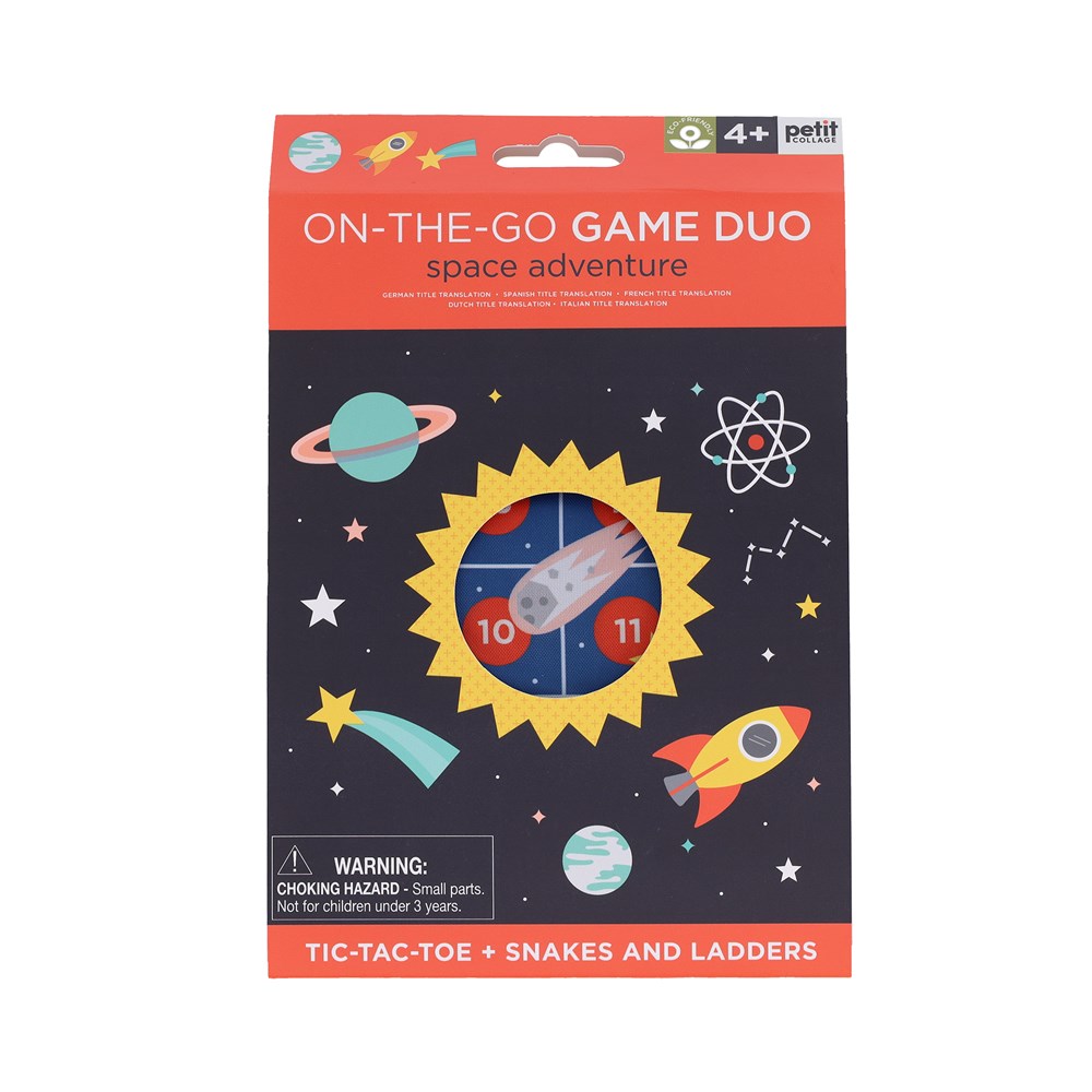 Travel game in a bag Duo Space Adventure