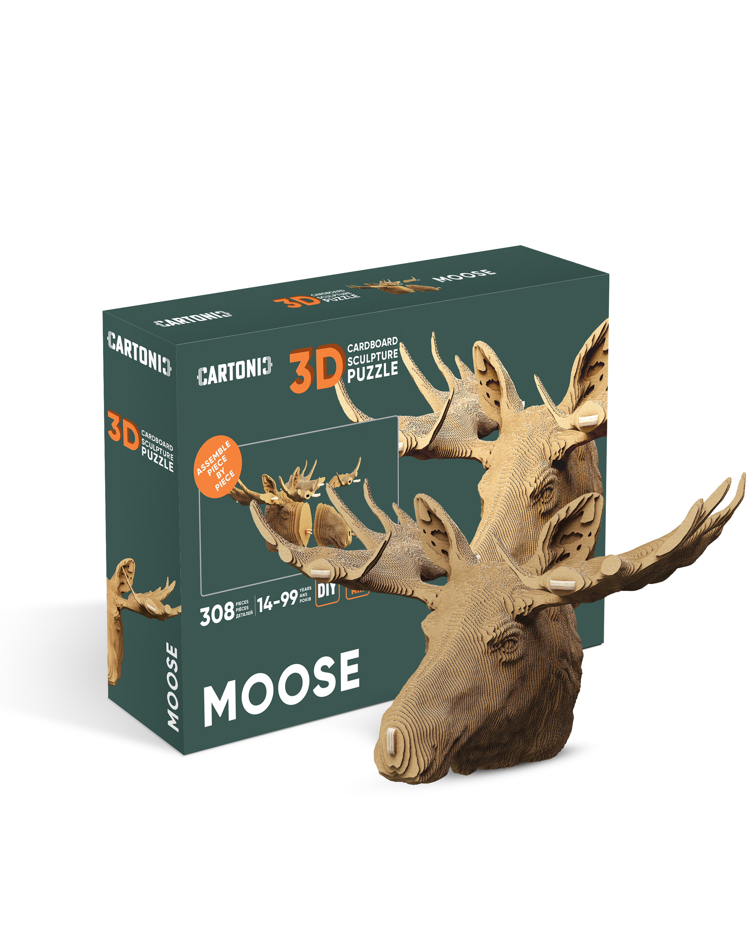 Cartonic 3D Puzzle Moose