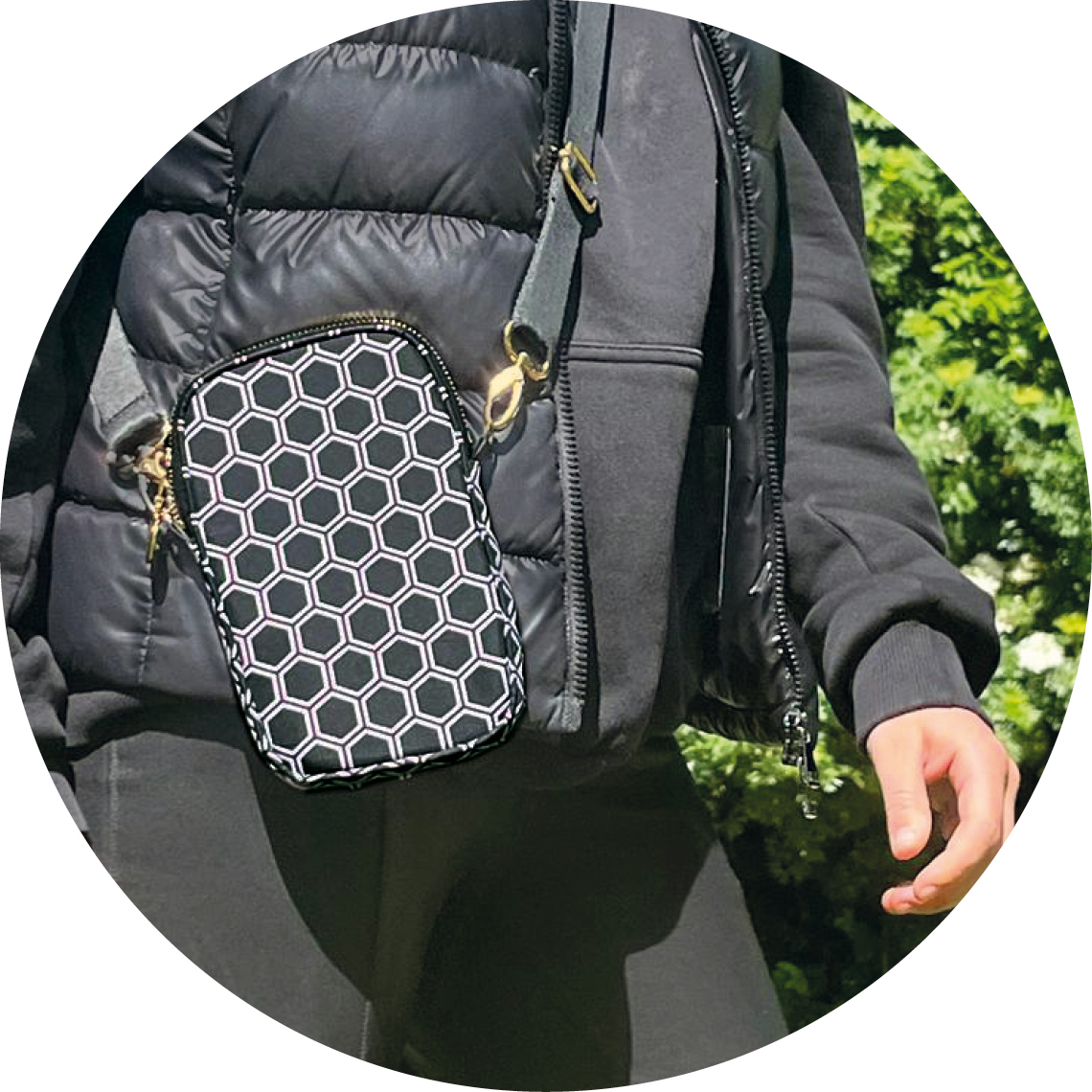 Easy Cross Bag Hexagon