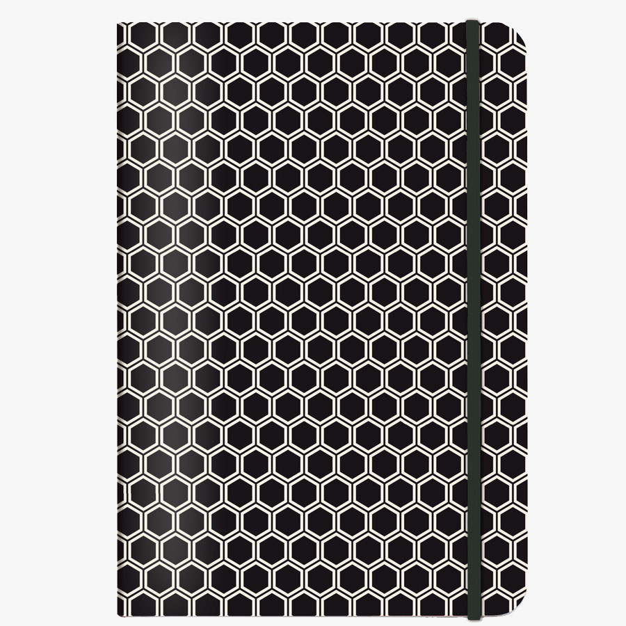 Anteckningsbok A5 Hexagon