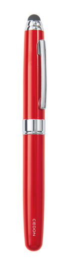 Penna Rollerball Touchtopp Röd