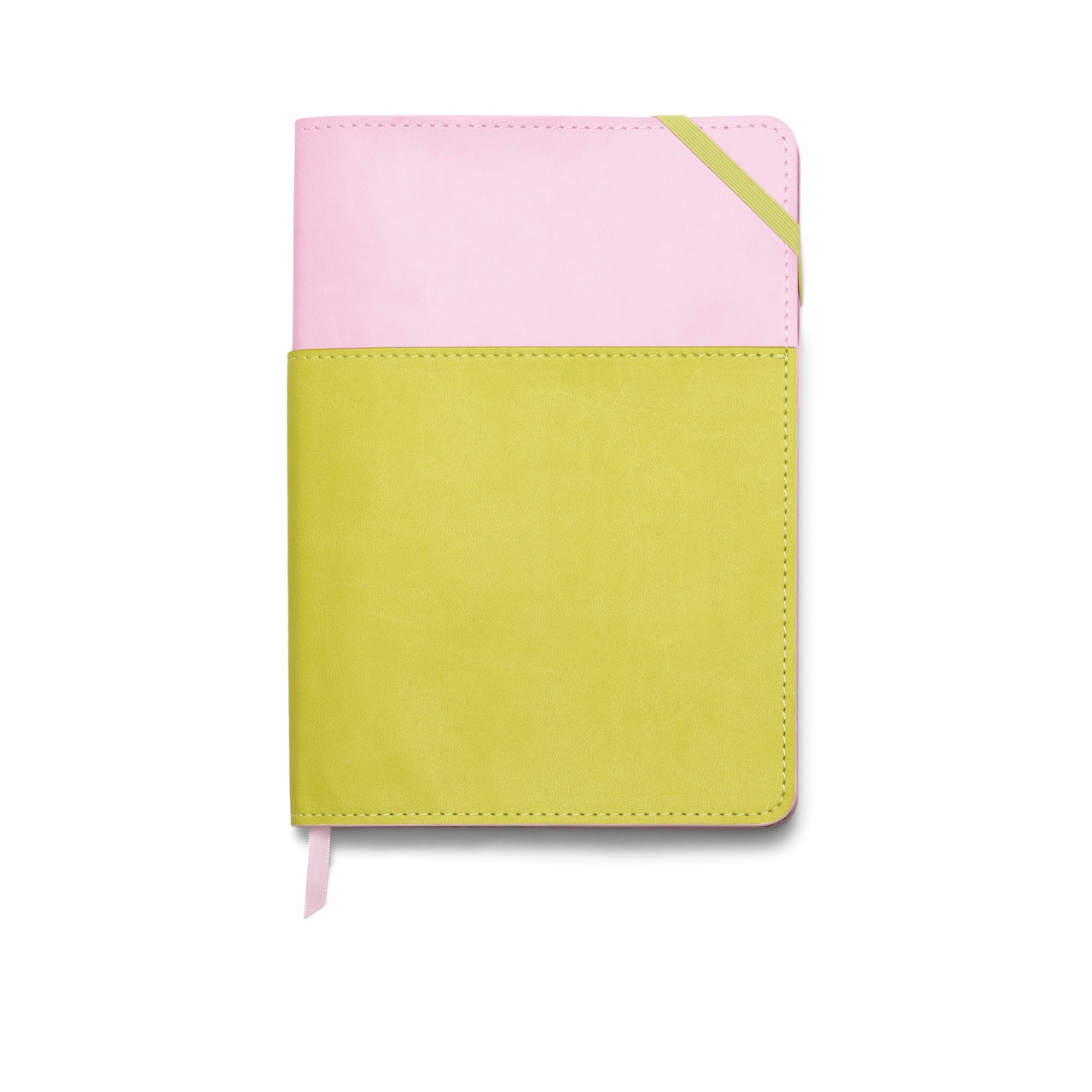 Anteckningsbok med Ficka Lilac & Matcha