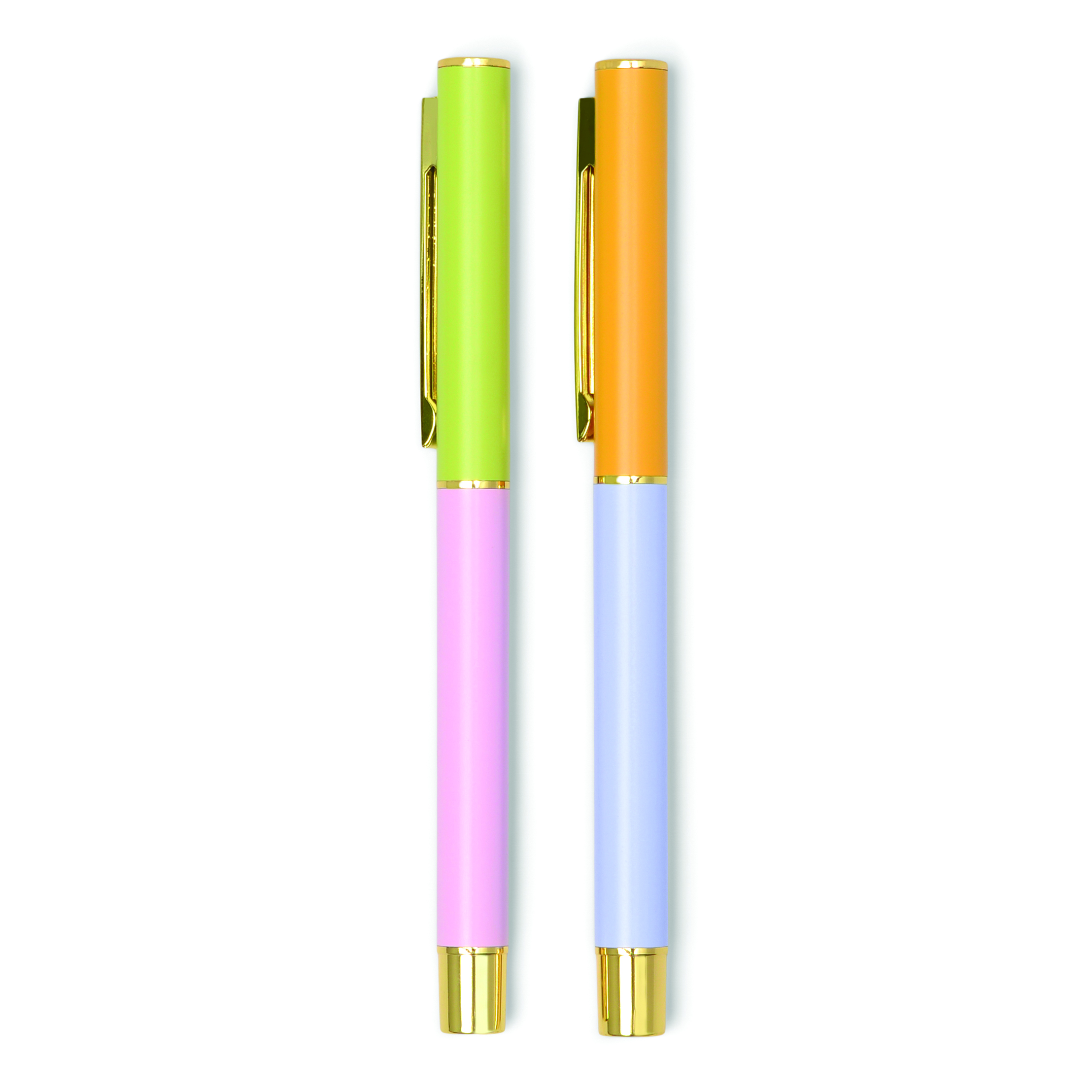 Pennor Colorblock, Ljuslila & Kornblå