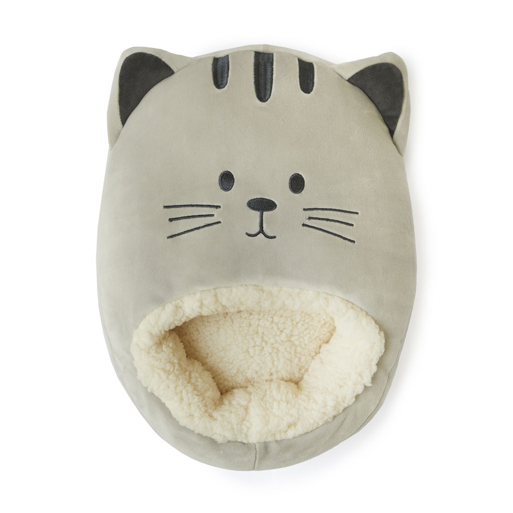 *SALE  Foot Warmer Cat Kitty, Gray