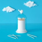 Hållare för tandpetare & bomullspinnar Birdie