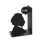 Bokstöd Einstein, svart metall