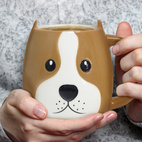 Mugg i keramik Woof!
