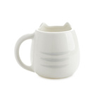 Mugg i keramik Kitty, Vit