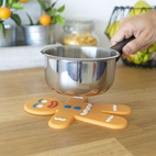 Grytunderlägg Pepparkaksgubbe